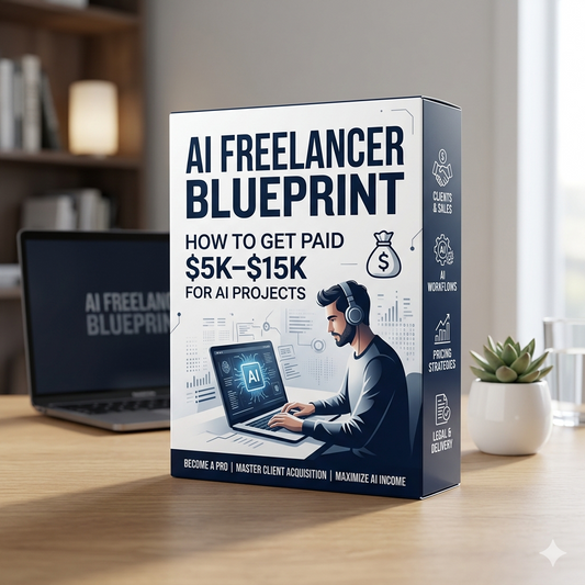AI Freelancer Blueprint — How to Get Paid $5K–$15K for AI Projects
