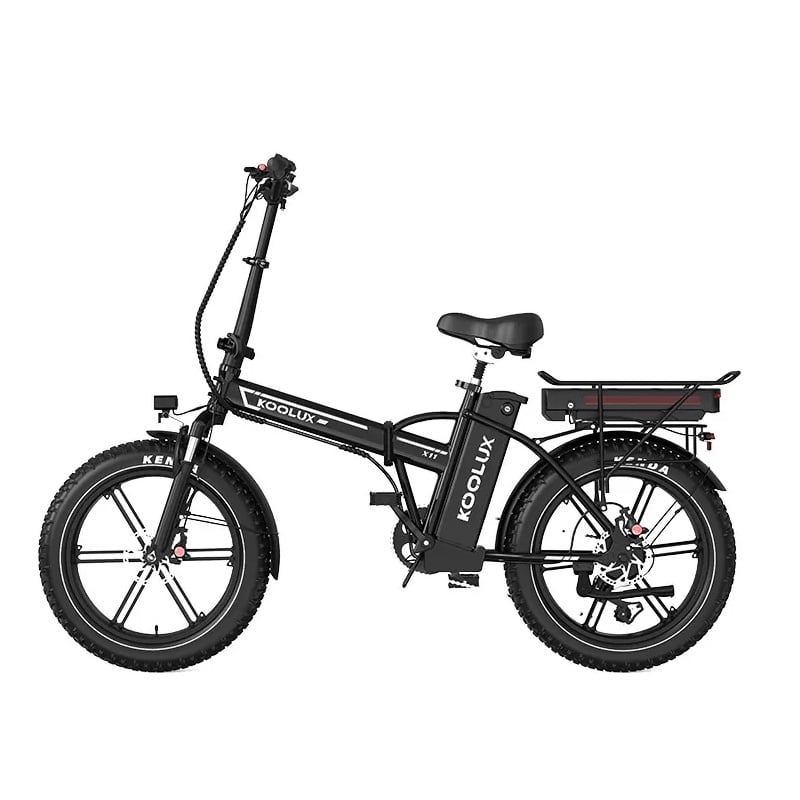 Koolux X11 Folding Fat Tyre E-Bike Dual Battery 250W 15.5mph Top Speed