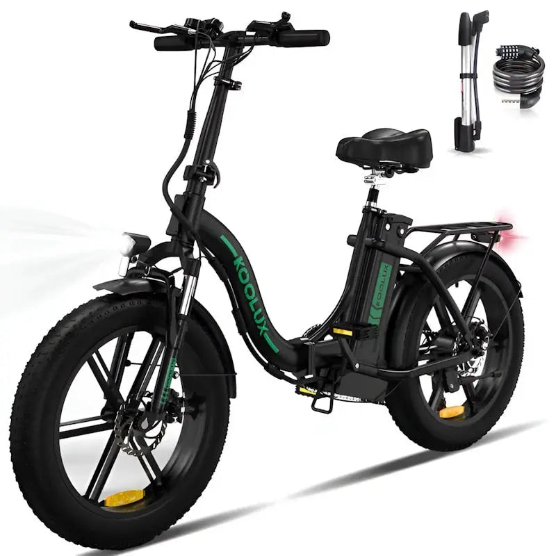 Koolux BK6S 4.0 Folding Fat Tyre E-Bike 250W 15.5mph Top Speed