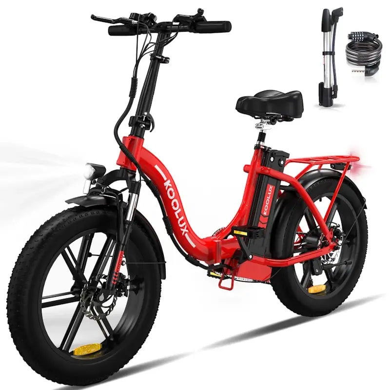 Koolux BK6S 4.0 Folding Fat Tyre E-Bike 250W 15.5mph Top Speed