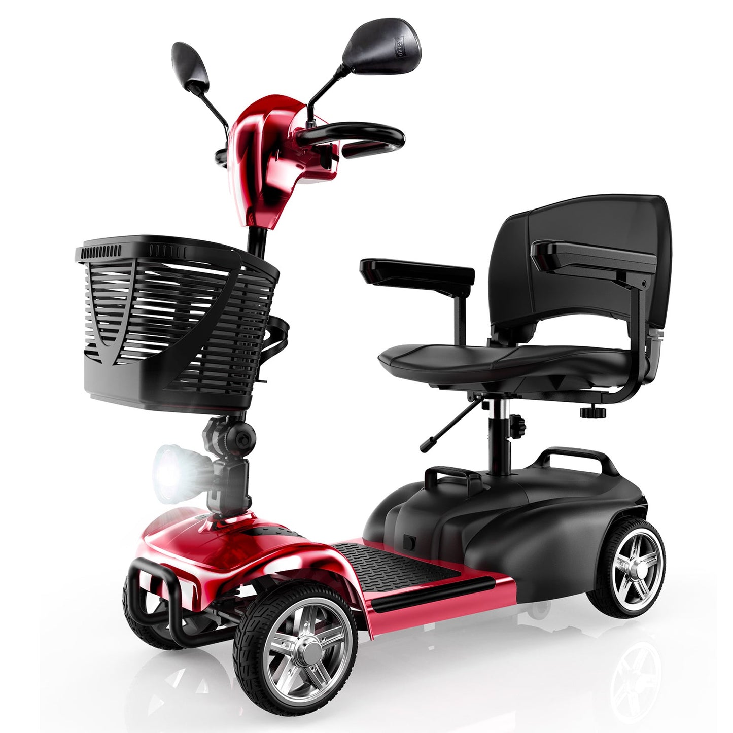 RIDEN X02 Mobility Scooter | Folding, 250W, Top Speed 5mph, 12-Mile Range, Swivel Seat, UKCA Certified